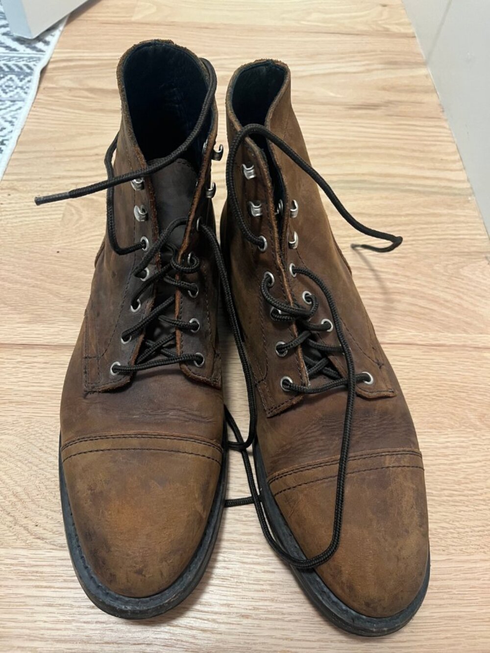 Thursday Boots Captain - Arizona Adobe Leather Boots | Men's Size 10